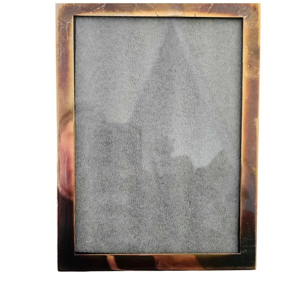 Pottery Barn Picture Frame 5x7 Bronze Copper Metallic Rectangular Modern